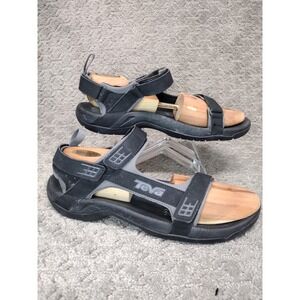 Teva Minam S/N 4288 Sandals Men's 13 Black Athletic Hiking Sandal